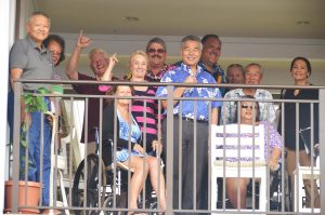 Kaua'i seniors with the governor for the second phase of Kaniko'o, an affordable 90-unit housing project.