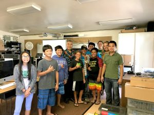 Moloka‘i’s Kualapu‘u School robotics team, who took 2nd place in the 2017 VEX IQ World Championship against 272 teams from 30 countries.