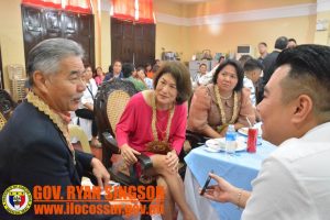 The Iges talk with Governor Singson and Consul General Gina Jamoralin.