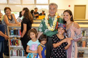 Families turned out to explore the new $15.5 million facility.