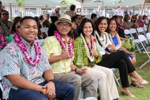 Community leaders from the area were at the celebration.