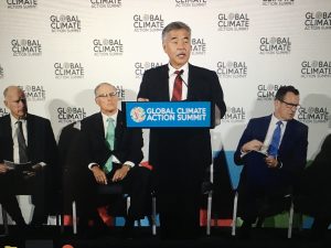 Gov. Ige describes new U.S. Climate Alliance initiatives.
