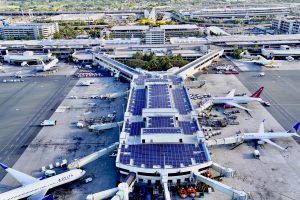 Some 24,000 solar panels have been installed throughout the Daniel K. Inouye International Airport, including the Central Concourse in Terminal 2.