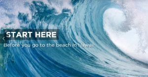 The state Department of Health has launched a new website that aims to help beachgoers and prevent drownings.