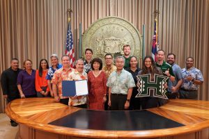 TEAM SPIRIT: UH Mānoa and UH Hilo athletics received increased funding support, as well as UH Cancer Center research and the Pamantasan Council to increase Filipino student enrollment in the UH system.