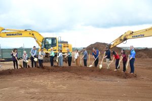The groundbreaking in November for Mutual Housing's Kulia at Ho'opili, an affordable rental project.
