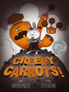 Just in time for Halloween: The First Lady will be reading “Creepy Carrots” in October.