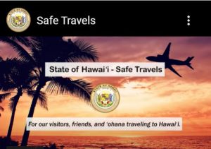 The Safe Travels website provides information and a digital form for travelers.