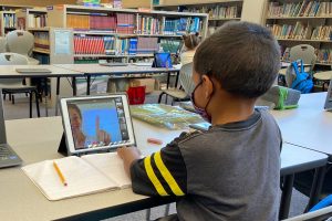 Public school students statewide are learning remotely.