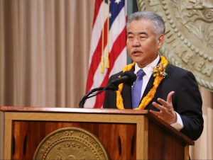 Governor Ige outlines his vision for the state.