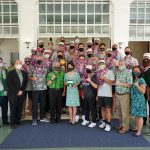 WARRIOR PRIDE: Governor and Mrs. Ige honored the NCAA champion UH men’s volleyball team at Washington Place.