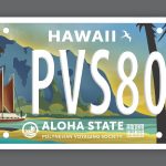 Special license plate PVS808