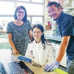 ‘Iolani School’s Yvonne Chan (left) and Eric ‘Iwakeli‘i Tong will be working with 17 other schools statewide to prepare more Hawai‘i students for careers in biotechnology.