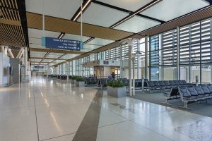 The new mauka concourse at the Daniel K. Inouye International Airport.