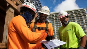 Construction workers in Hawai‘i have been deemed “essential workers” during the pandemic.