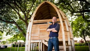 Matthew Lynch, UH sustainability director and co-founder of the Albizia Project.