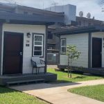 A sense of community is part of the tiny homes village.