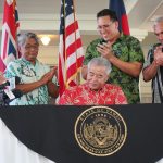 Governor Ige signs HB 2511, providing $600 million for Hawaiian Home Lands.